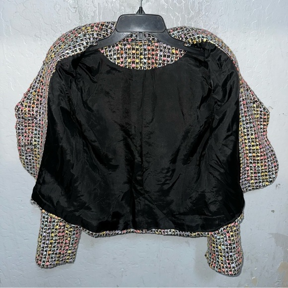 Hillard & Hanson multicolored tweed blazer jacket - Picture 2 of 4